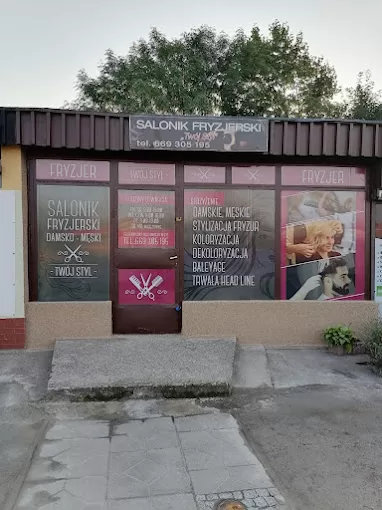 Salon z zewnątrz